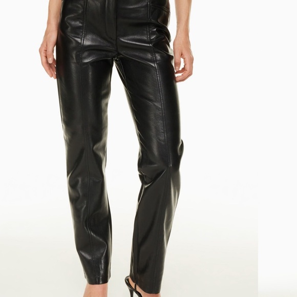 Aritzia Wilfred Rebel Leather Pants - Picture 2 of 5